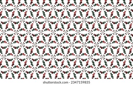 Free vector seamless clothing and fabric pattern design. 