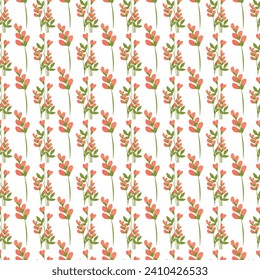 Free vector seamless pattern of mustard