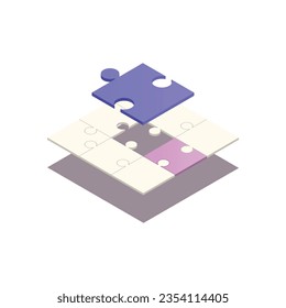 Autopromoción libre vectorial estrategia de marca personal conjunto isométrico con creativo