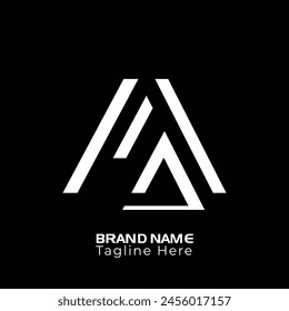 Plantilla de diseño de logotipo de negocios abstracto simple de Vector libre