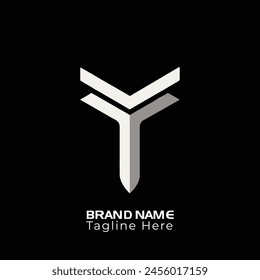 Free vector simple abstract business logo design template