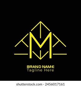 Free vector simple abstract business logo design template