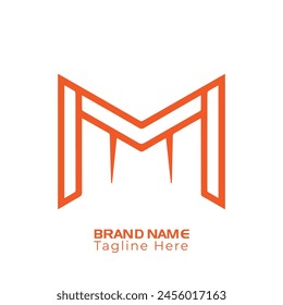 Free vector simple abstract business logo design template