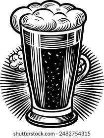 Free Vector Six Beers Drinks Set Icons