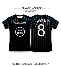 Free Vector | Soccer jersey template sport t shirt design
