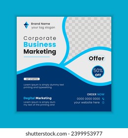 free vector social media post design template