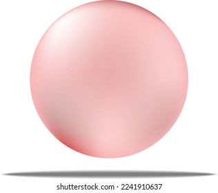 free vector soft pink pearl  