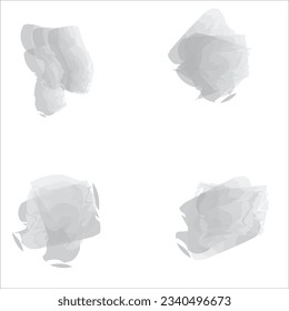 Image vectorielle libre, arrière-plan tache à l'aquarelle douce