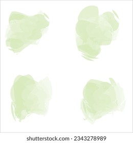 Free vector soft watercolor splash stain background