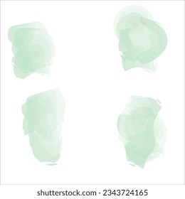 Free vector soft watercolor splash stain background