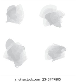Free vector soft watercolor splash stain background
