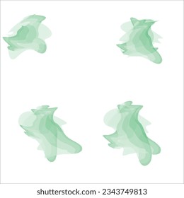 Free vector soft watercolor splash stain background