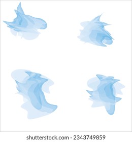 Kostenloser Vektor-Aquarellfarben-Splash-Hintergrund