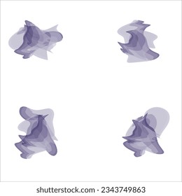 Free vector soft watercolor splash stain background