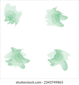 Fondo de mancha de manchas de color de agua suave vectorial libre