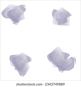 Free vector soft watercolor splash stain background