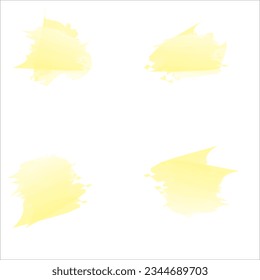 Fondo de mancha de manchas de color de agua suave vectorial libre