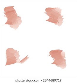 Free vector soft watercolor splash stain background