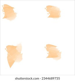 Image vectorielle libre, arrière-plan tache à l'aquarelle douce