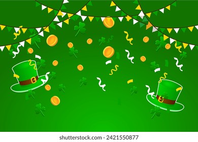 free vector st patrick's day background