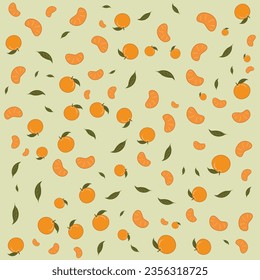 Free vector theme with orange