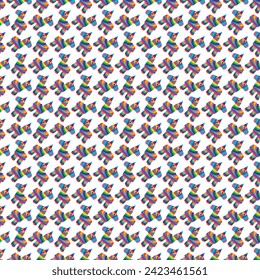 Free vector toys pattern design