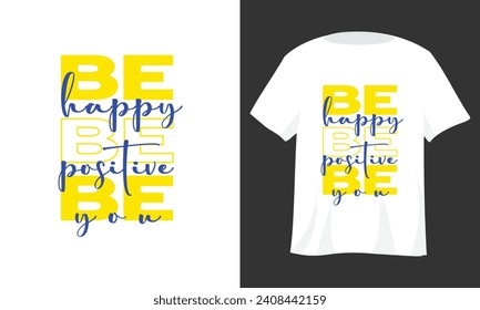 Free vector trendy t-shirt design,  typography and lettering art