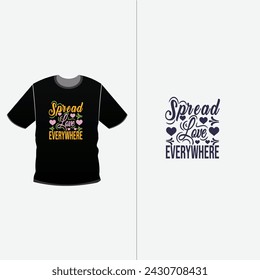 Free vector Typography t-shirt design