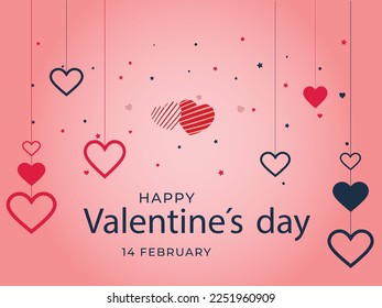 free vector valentine's day card