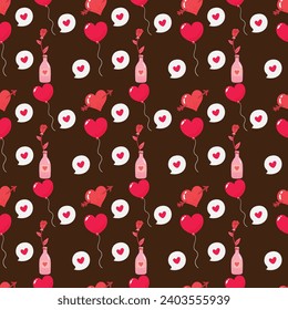 El día libre de vectores de San Valentín entrega elementos regalos, chocolate, flores y más.