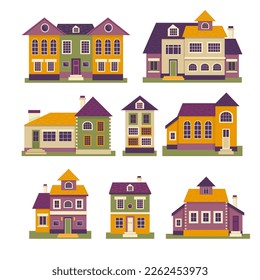 Free vector variety of houses