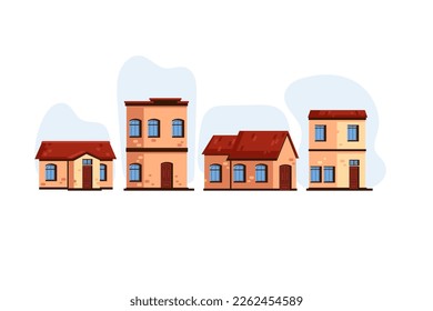 Free vector variety of houses