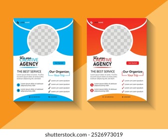 Vector gratis | Plantilla de volante de negocios de Vertical