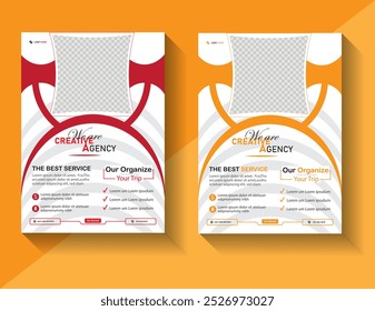 Vector gratis | Plantilla de volante de negocios de Vertical