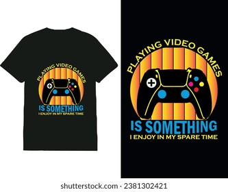Free vector vintage badge of hand holding joystick vector illustration t-shirt design