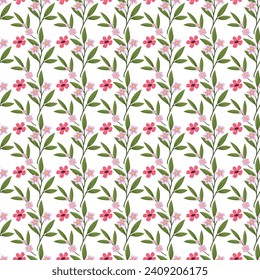 Free vector watercolor floral pattern design