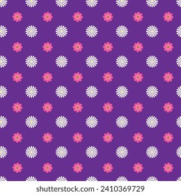 Free vector watercolor small flowers pattern