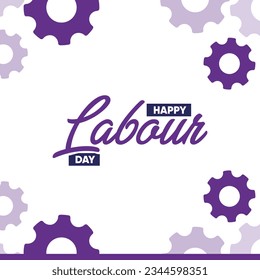 Free Vector World Labour Day Illustration for Social Media, International Labour Day, Vector Art