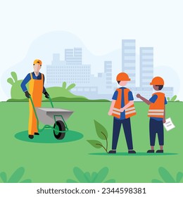Free Vector World Labour Day Illustration for Social Media, International Labour Day, Vector Art