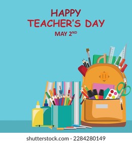 Free Vector World Teacher's Day