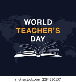 Free Vector World Teacher's Day