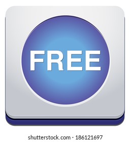 free web glossy icon