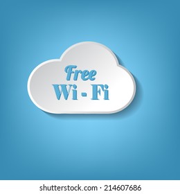 Free Wi-Fi concept background