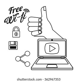 free wifi design 
