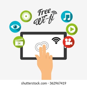free wifi design 