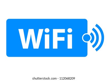 Free Wifi Here Sign Concept