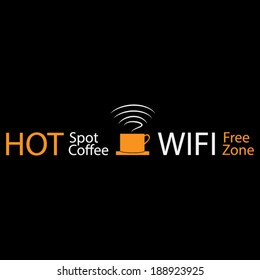 Free Wifi Hotspot Poster