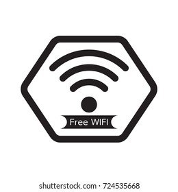  Free WiFi  icon. 
