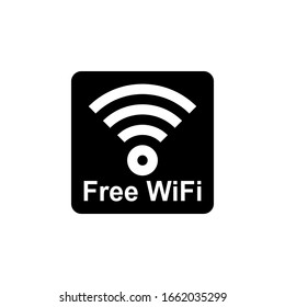free WiFi icon vector for any purposes