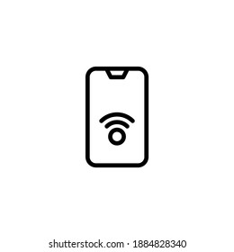 Kostenloses WLAN-Symbol in Vektorgrafik. Logotyp
